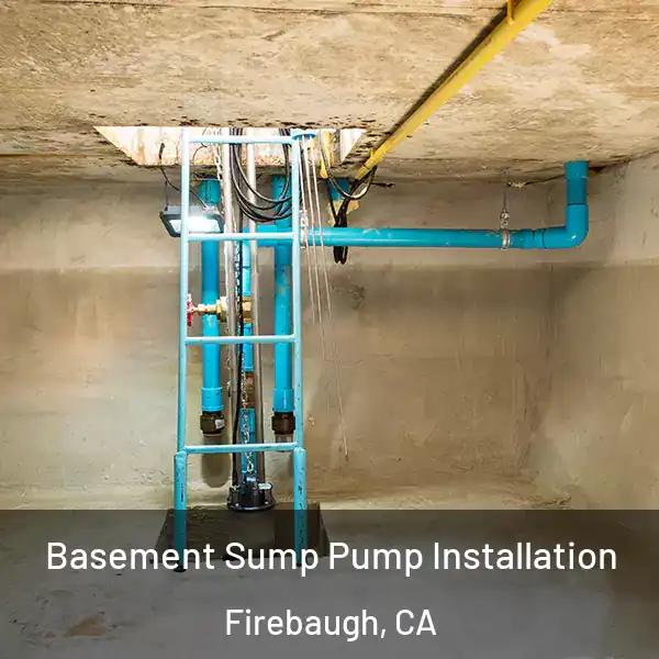  Basement Sump Pump Installation Firebaugh, CA