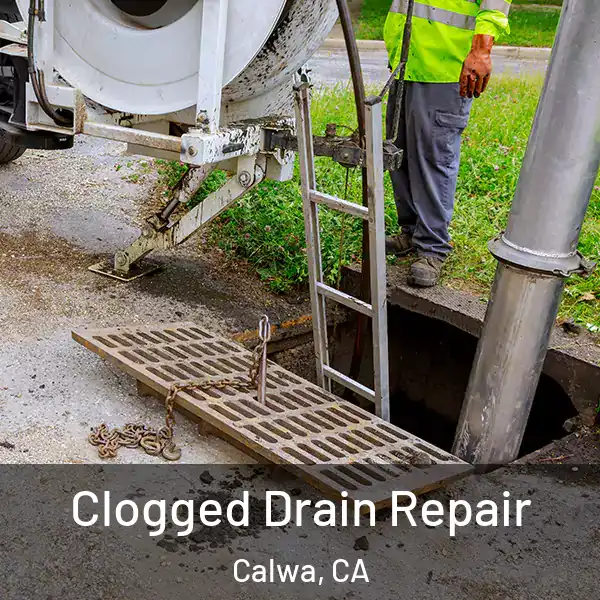  Clogged Drain Repair Calwa, CA