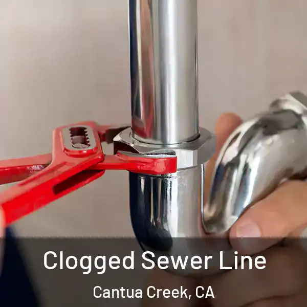  Clogged Sewer Line Cantua Creek, CA