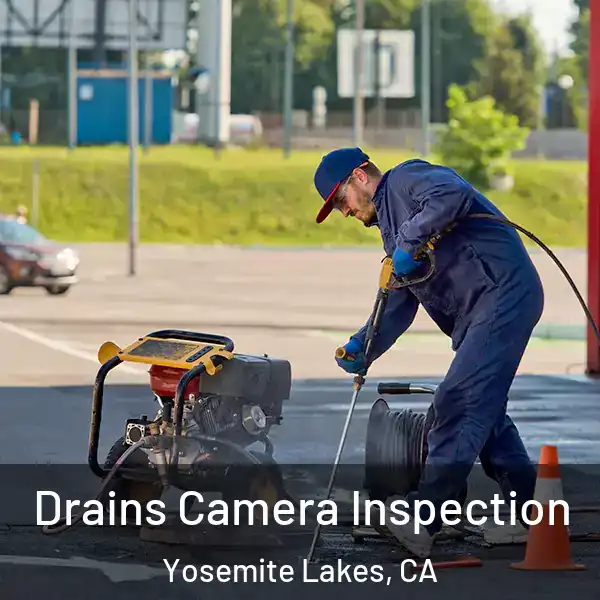  Drains Camera Inspection Yosemite Lakes, CA