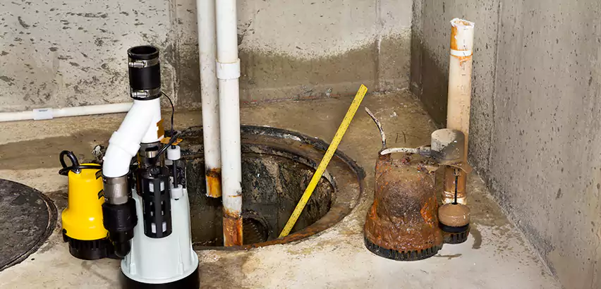 Installing Sump Pump in Finished Basement in San Joaquin, CA