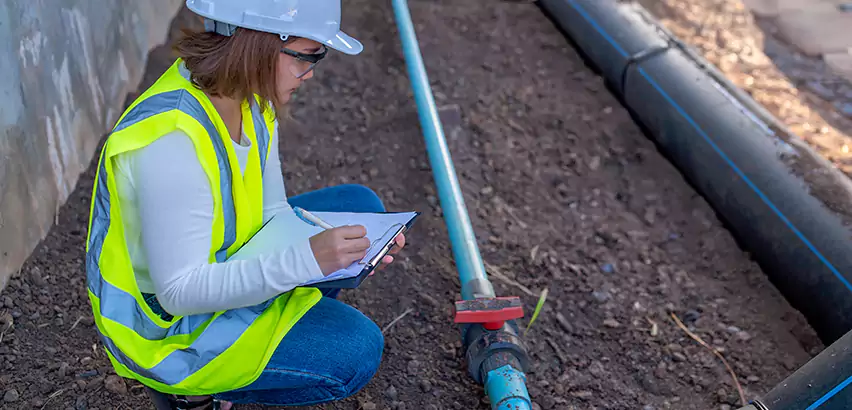 Outdoor Water Line Installation in San Joaquin