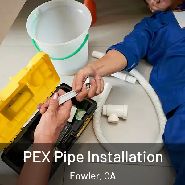 PEX Pipe Installation Fowler, CA