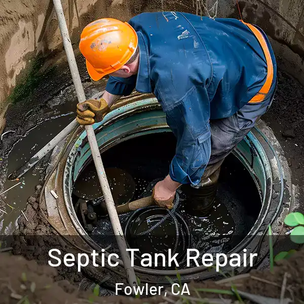  Septic Tank Repair Fowler, CA