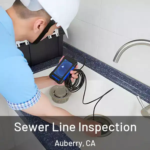  Sewer Line Inspection Auberry, CA