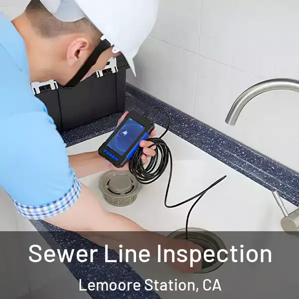  Sewer Line Inspection Lemoore Station, CA