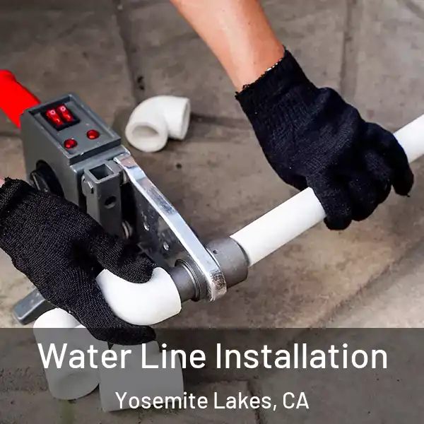  Water Line Installation Yosemite Lakes, CA